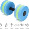 Aquatic Exercise Dumbbells - Set of 2 for Water Aerobics Fit...