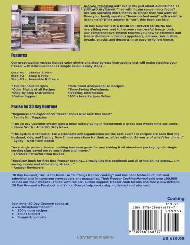 30 Day Gourmet's BIG Book of Freezer Cooking