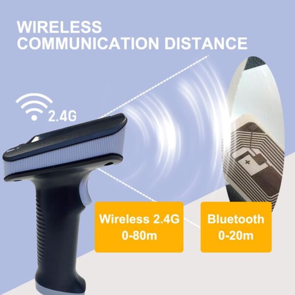 YANZEO SR290 UHF RFID Reader Handheld Terminal Barcode Scann...