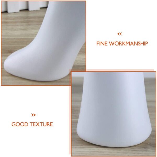 2pcs Women's Socks Leg Model Props Mannequin Leg for Woman J...
