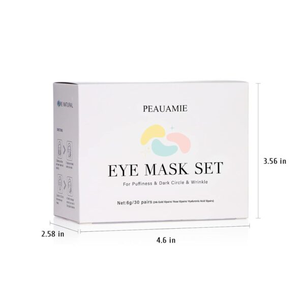 Under Eye Patches Gold and Hyaluronic Acid for puffy eyes,Ro...