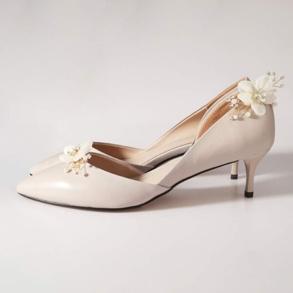 Decorative Shoe Clips Pearl Flower Shoes Decorations Charms ...