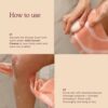 HANNI Extra-Long Shower Scarf, Japanese-Inspired Exfoliating...
