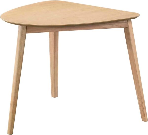 Acanva Modern Small Triangle Dining Room Table for Kitchen C...