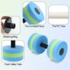 Aquatic Exercise Dumbbells - Set of 2 for Water Aerobics Fit...