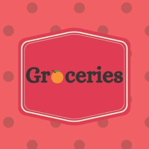 Groceries: Grocery List ~ Food Shopping Note Pad ~ Lined Pap...