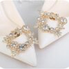 JWICOS 2Pcs Bride Shoe Charms - Rhinestone Women Shoe Jewelr...