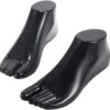 1 Pair Plastic Mannequin Foot Display Holder Stand, for Jewe...
