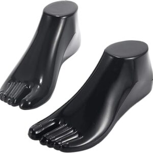 1 Pair Plastic Mannequin Foot Display Holder Stand, for Jewe...