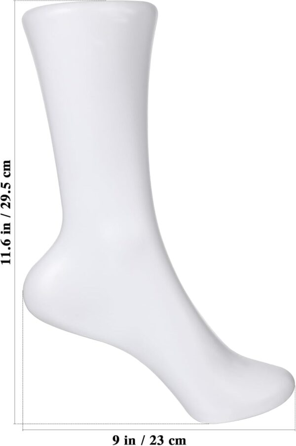 Shoe 2Pcs Foot Mannequin for Socks Bracelet Shoes Dress Disp...