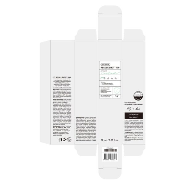 VT COSMETICS CICA Reedle Shot 100, Spicule Microneedling Ser...