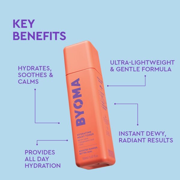 BYOMA Hydrating Milky Toner - Dewy, Ultra Hydrating Toner fo...