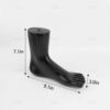 AUEAR, Black Mannequin Foot Sock Display Ankle Bracelet Mold...