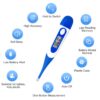 Berrcom Digital Thermometer for Adults, Oral and Underarm Th...