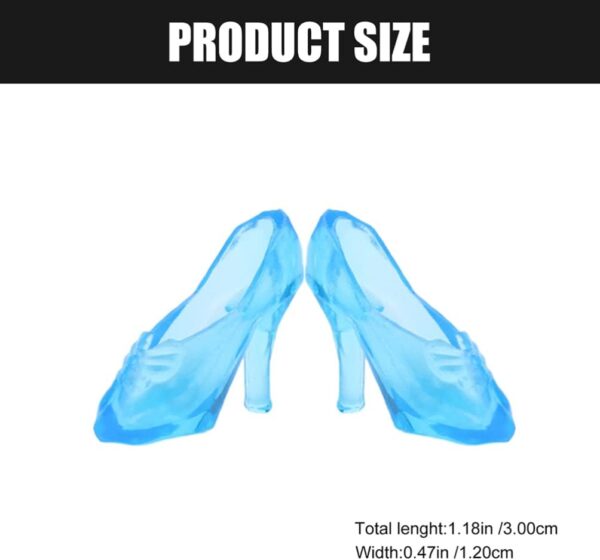 TOYANDONA 30 Pairs Doll Shoes, Fashion Doll High Heels Shoes...