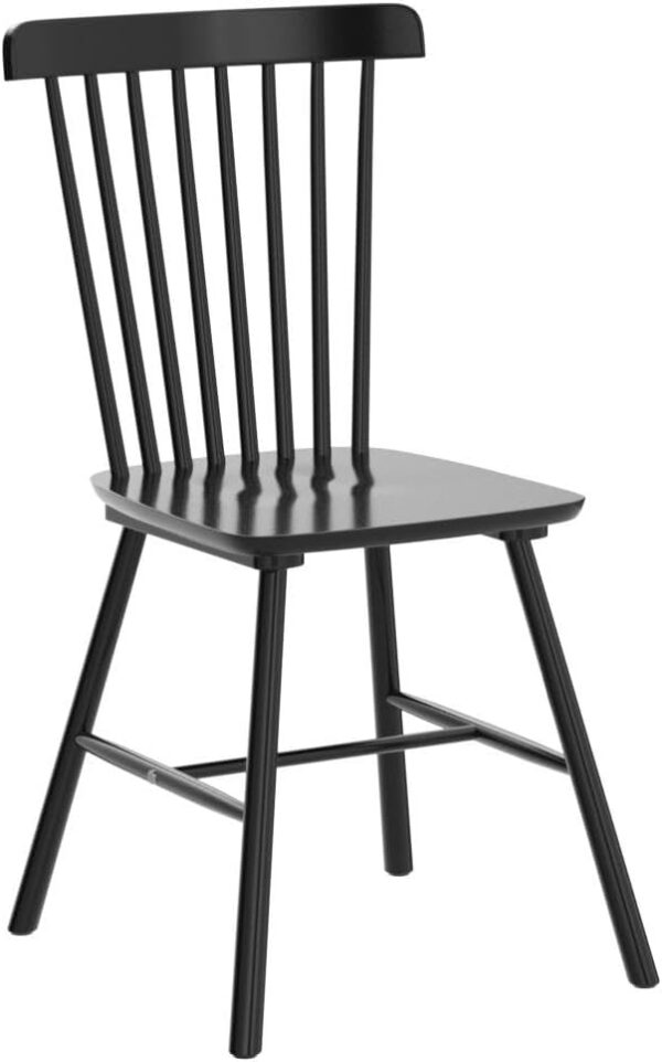 LUE BONA Dining Chairs Set of 4, Windsor Dining Chair, Spind...