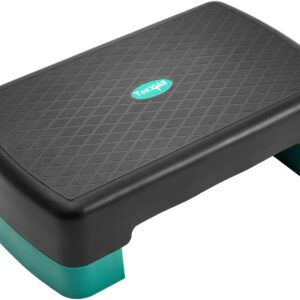 Yes4All 18.9" Aerobic Exercise Step Platform with 2 Risers, ...