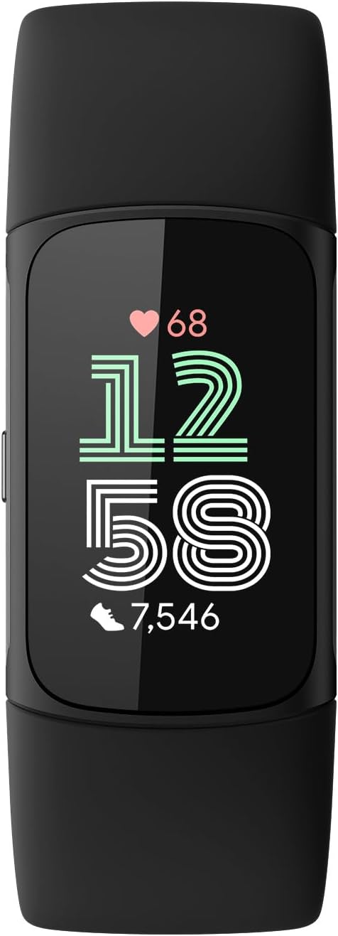 Fitbit Charge 6 Fitness Tracker with Google apps, Heart Rate...