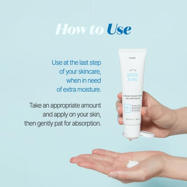 ETUDE SoonJung 2x Barrier Intensive Cream 60ml (21AD) | Hypo...
