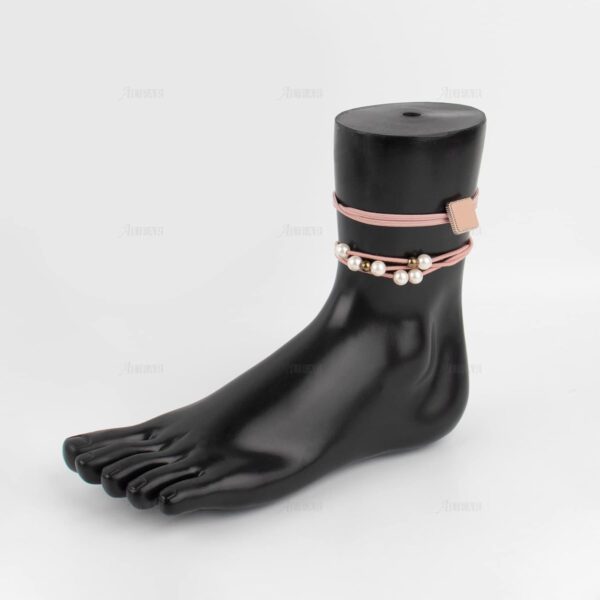AUEAR, Black Mannequin Foot Sock Display Ankle Bracelet Mold...