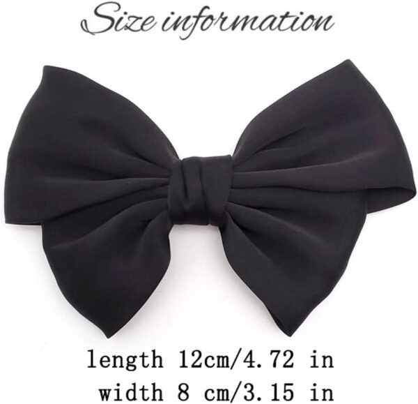 Tsangbaby Satin Bow Shoe Clips - Dots Solid Color Removable ...
