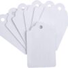 1000pcs Price Tags Without String, 1.75" x 1.093" White Pric...