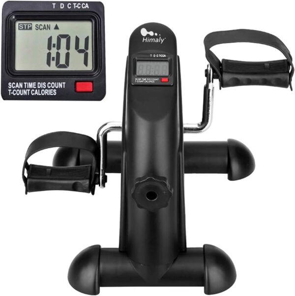 Mini Exercise Bike, himaly Under Desk Bike Pedal Exerciser P...