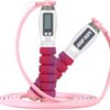 Workout Jump Rope with Counting,9.85ft Adjustable Skipping R...