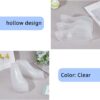 SUPERFINDINGS 3 Pairs Plastic Shoes Support Bracket 7x3 Shoe...