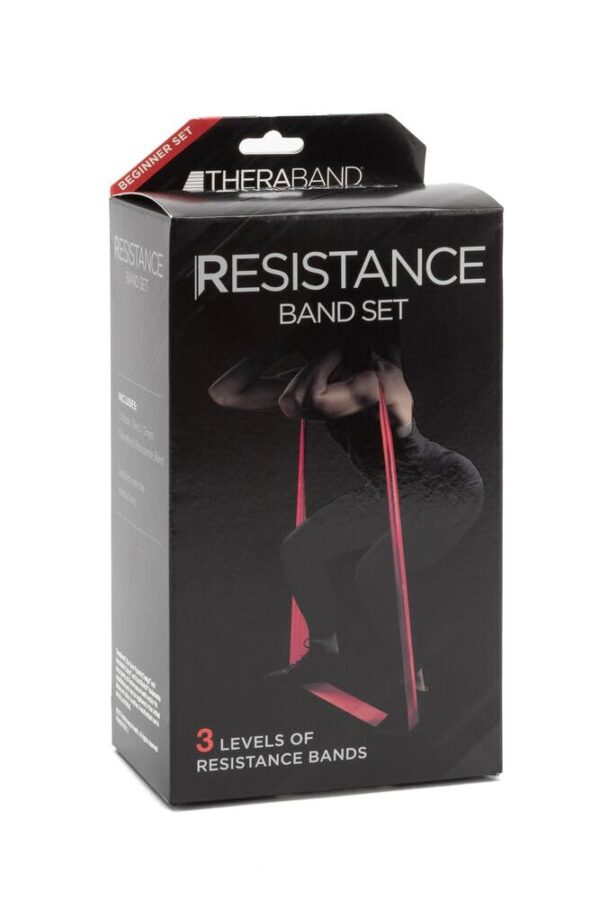 THERABAND Resistance Bands Set, Professional Elastic Band Fo...