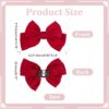 PH PandaHall 2pcs Bow Shoe Clips, Satin Buckle Removable Ele...