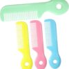4Pcs Newborn Hair Comb Baby Comb Round Teeth Combs Wide Toot...