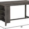 Signature Design by Ashley Caitbrook Rustic Counter Height D...