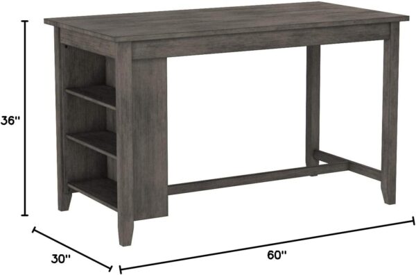 Signature Design by Ashley Caitbrook Rustic Counter Height D...