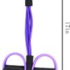 Multifunction Tension Rope, 6-Tube Elastic Yoga Pedal Puller...