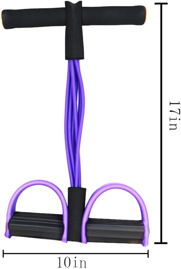 Multifunction Tension Rope, 6-Tube Elastic Yoga Pedal Puller...