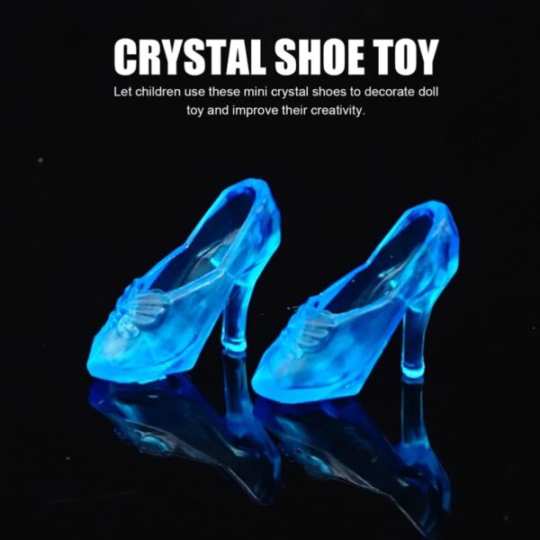 TOYANDONA 30 Pairs Doll Shoes, Fashion Doll High Heels Shoes...