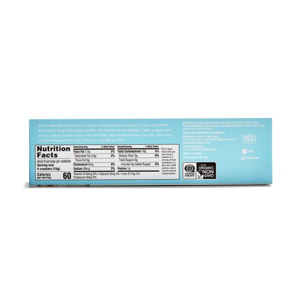 365 by Whole Foods Market, Organic Original Water Crackers, ...