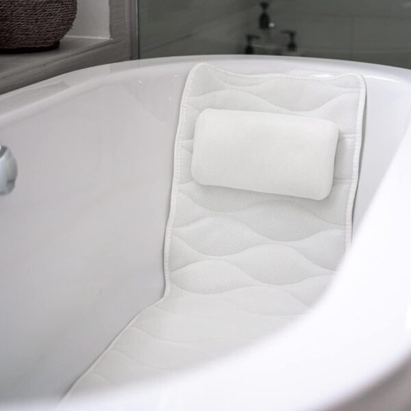 Our Full Body Bath Pillow - Ideal Bathtub Accessory for Rela...