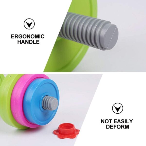 Kids Workout Dumbbell Weights Set - Toddler Toy Gym Equipmen...