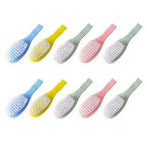 VICASKY 10pcs Small Hair Brush Plastic Baby Brush Profession...
