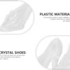 TOYANDONA 30 Pairs Doll Shoes, Fashion Doll High Heels Shoes...