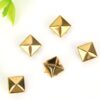 400 Pieces Square Pyramid Studs, 4 to 7mm Metal Versatile Na...