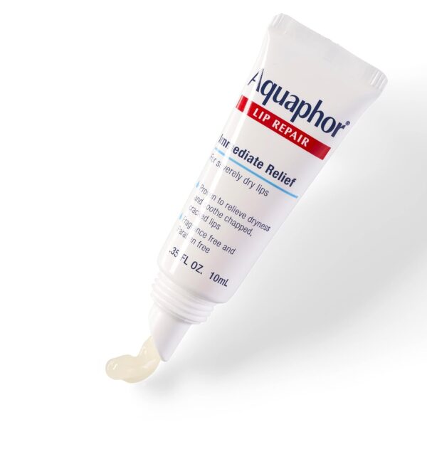 Aquaphor Lip Repair Ointment, Moisturizing Lip Balm Pack, Re...