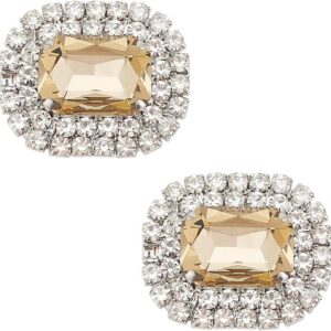 Elegant Alloy Rhinestone Shoe Decorations - Crystal Shoe Buc...
