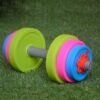 Kids Workout Dumbbell Weights Set - Toddler Toy Gym Equipmen...