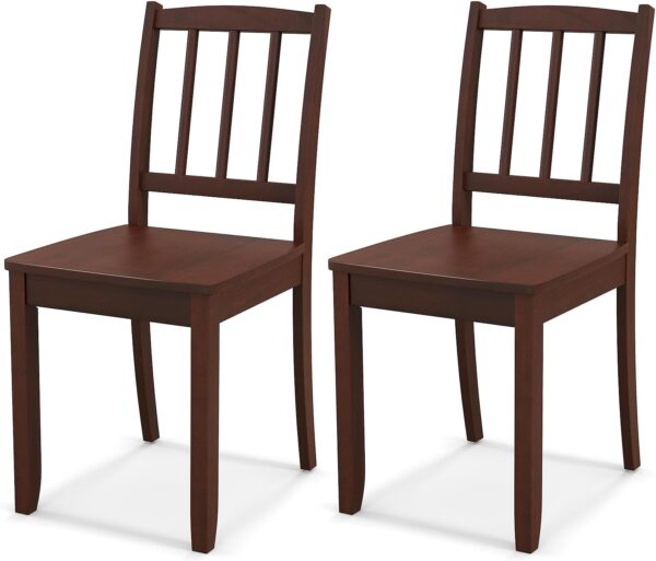 Giantex Farmhouse Dining Chairs Set of 2, Modern Kitchen Cha...