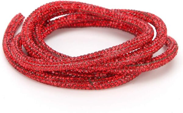 Rhinestones Rope, Crystal Chain Jewelry Crafts DIY Sewing We...