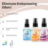 Flushie Pre-Toilet Spray for Travel - Toilet Deodorizer & Po...