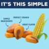 LOVE CORN Fab Four - Sea Salt, BBQ, Salt & Vinegar, Hot Spic...